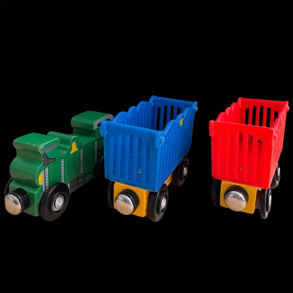 🛍️2/$15 Melissa & Doug Circus Train Playset with Wooden Tracks - Picture 8 of 8